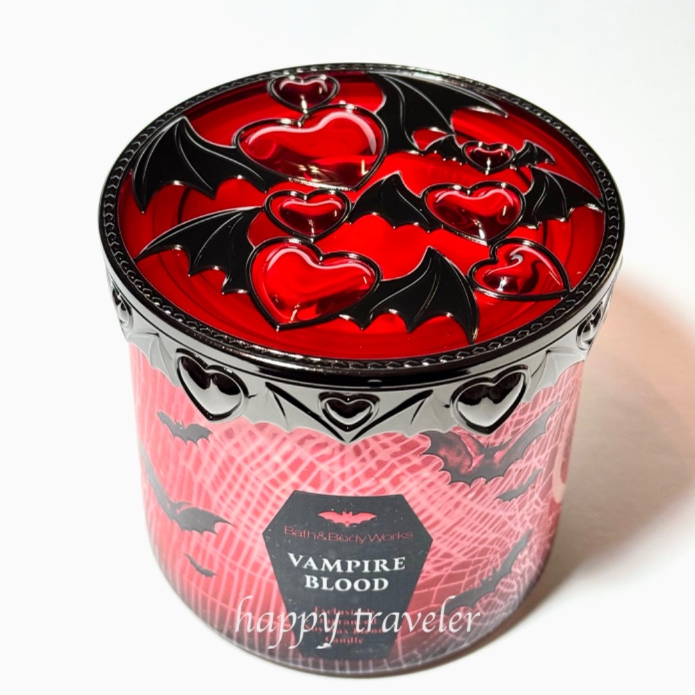VAMPIRE BLOOD 3 Wick Candle - Picture 2 of 5
